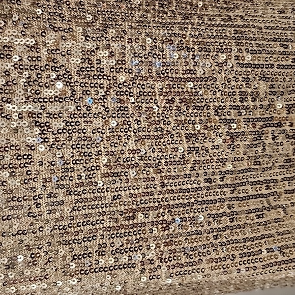 DKNY Sequined Top Gold - Picture 6 of 8